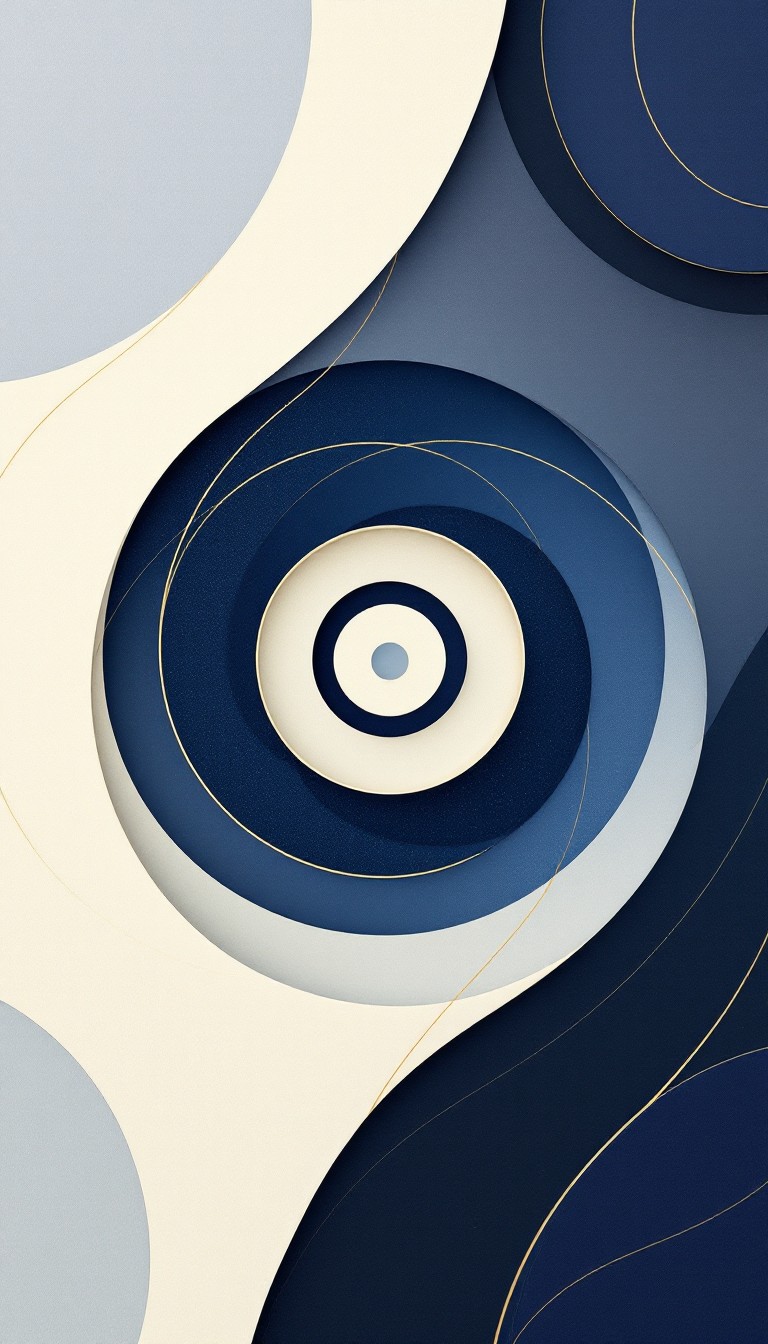 Free Spiral Indigo Abstract Image - Spiral, Geometric, Minimal ...