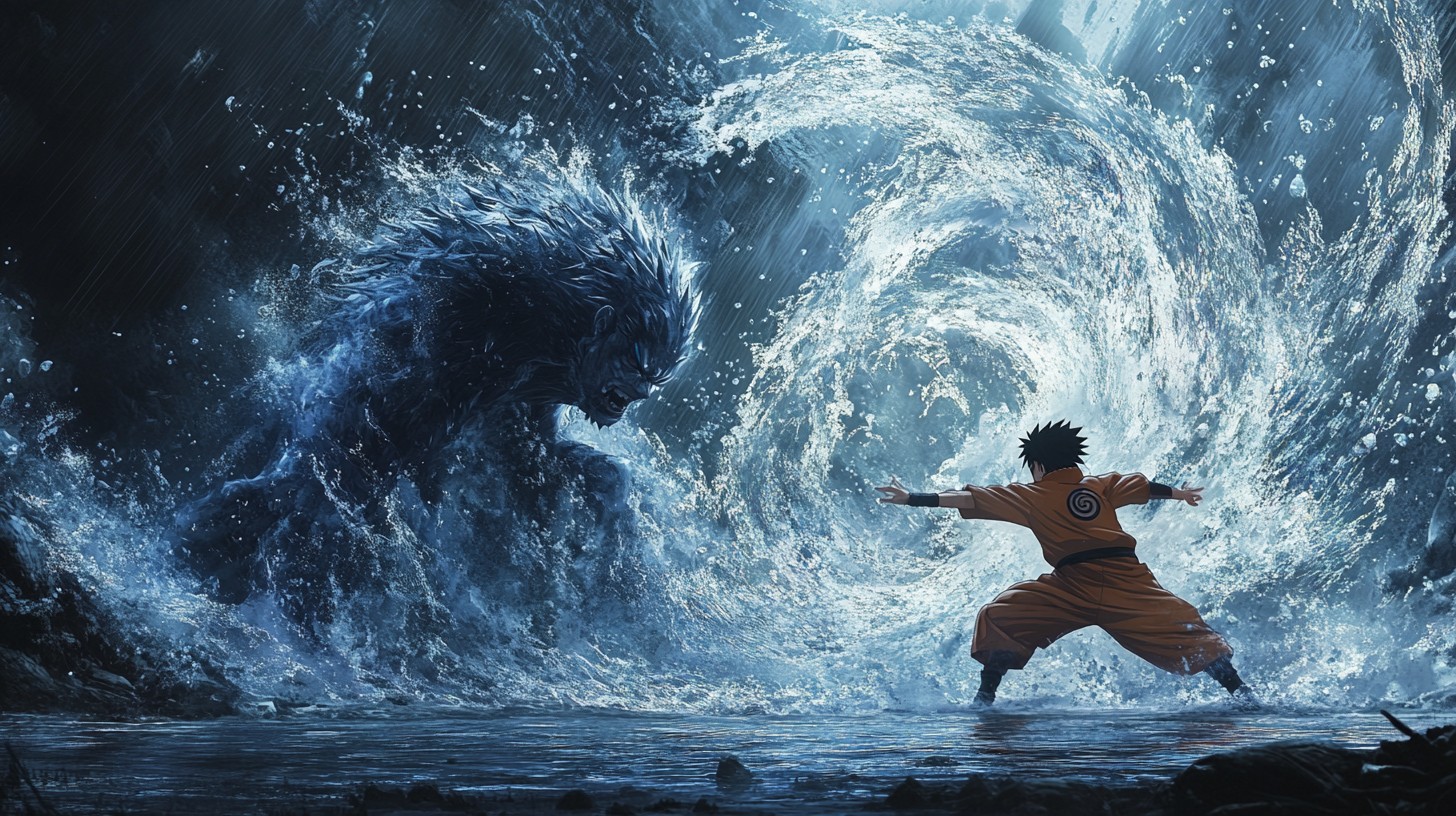 Free Epic elemental battle Image - Warrior, Ocean, Beast | Download at ...
