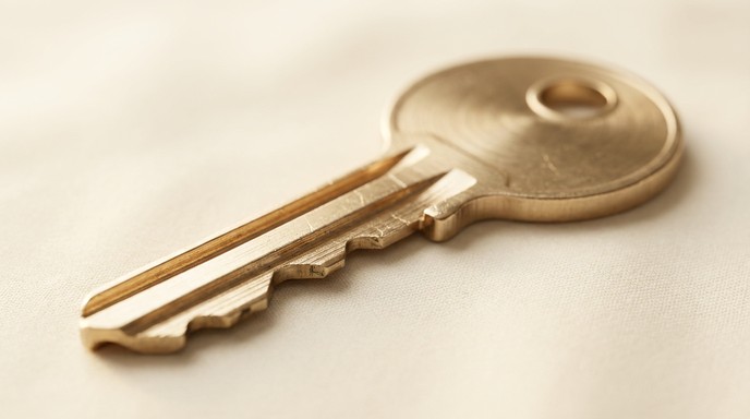Free Golden Key Closeup Image - Key, Golden, Macro | Download at StockCake