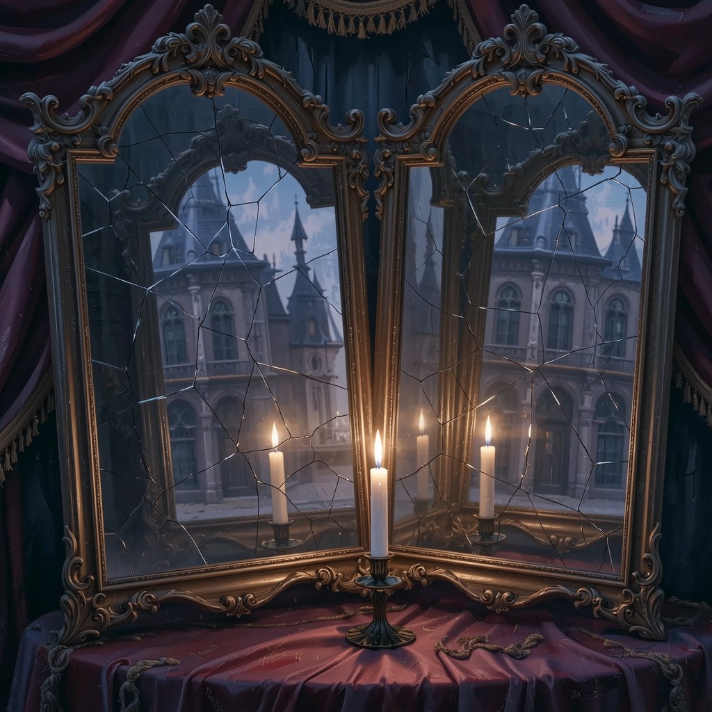 Free Gothic Mirror Madness Photo - Gothic, Mirror, Reflection ...