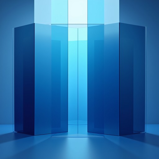 Free Geometric Blue Spectrum Image | Download at StockCake