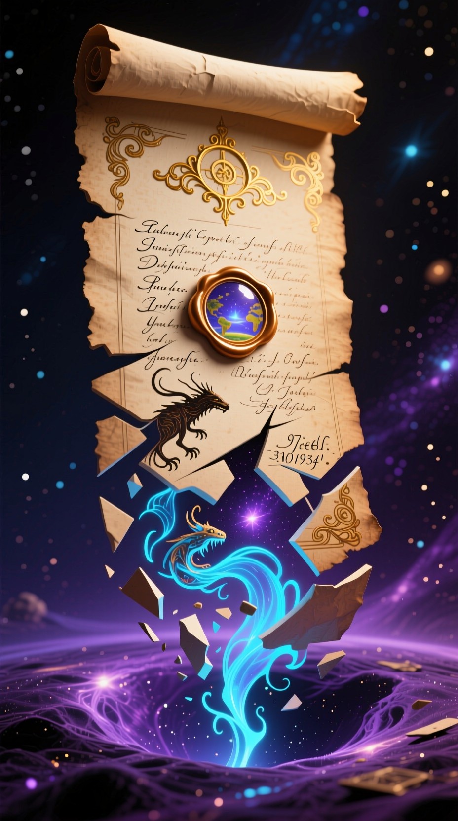 Free Mystical Floating Scroll Photo - Mystical, Scroll, Parchment ...