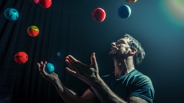 Juggler Definition Free Juggler In Action Image - Juggler, Performance, Colorful ...