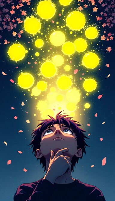 Free Thoughts Become Visible Image - Anime, Thinking, Genius | Download ...