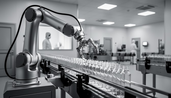 Top Pharma Using Automation Free Automated Pharmaceutical Precision Photo - Automation, Robotic ...