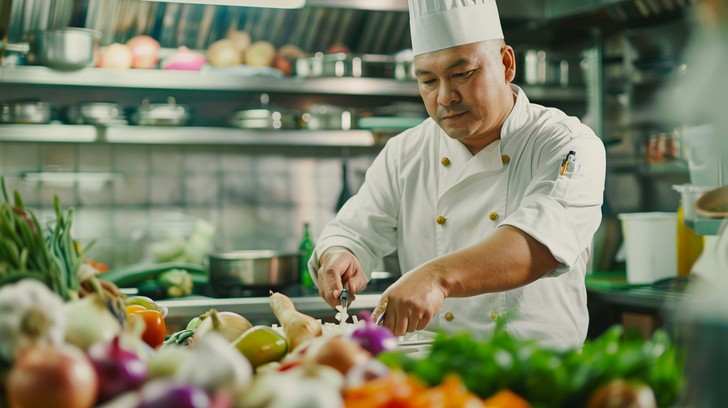 Free Chef Preparing Meal Image - Chef, Kitchen, Cooking | Download at ...