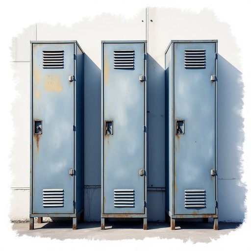 Still Locker Free Weathered Steel Lockers Image - Lockers, Watercolor, Steel ...