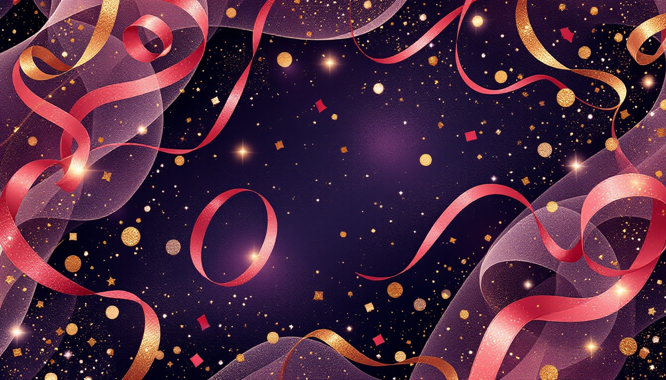 Celestial Ribbon Free Celestial Party Ribbons Image - Celebration, Cosmic, Ribbons ...