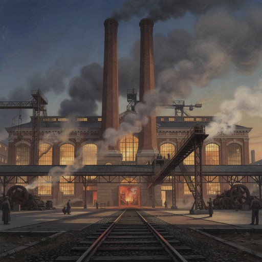 Free Historic Factory Chimneys Image - Industrial, Chimneys, Factory ...