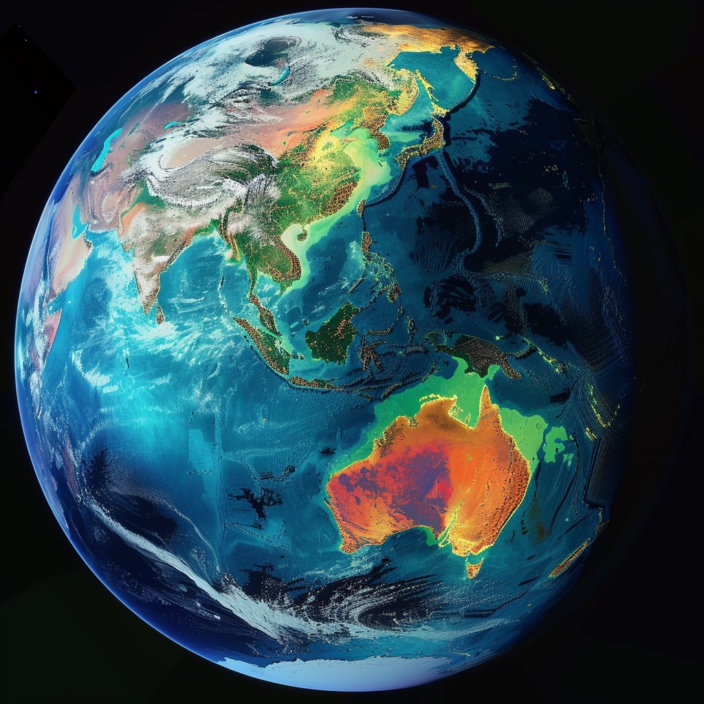 Download Vibrant Earth Representation Image - Earth, Globe, Geography ...