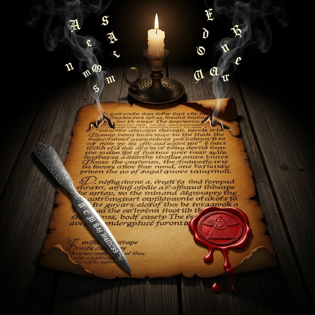 Parchment Message Free Cursed Parchment Message Image - Parchment, Ancient, Gothic ...