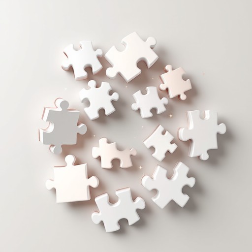 Download Floating Puzzle Spiral Image - Puzzle, Spiral, Minimal | StockCake