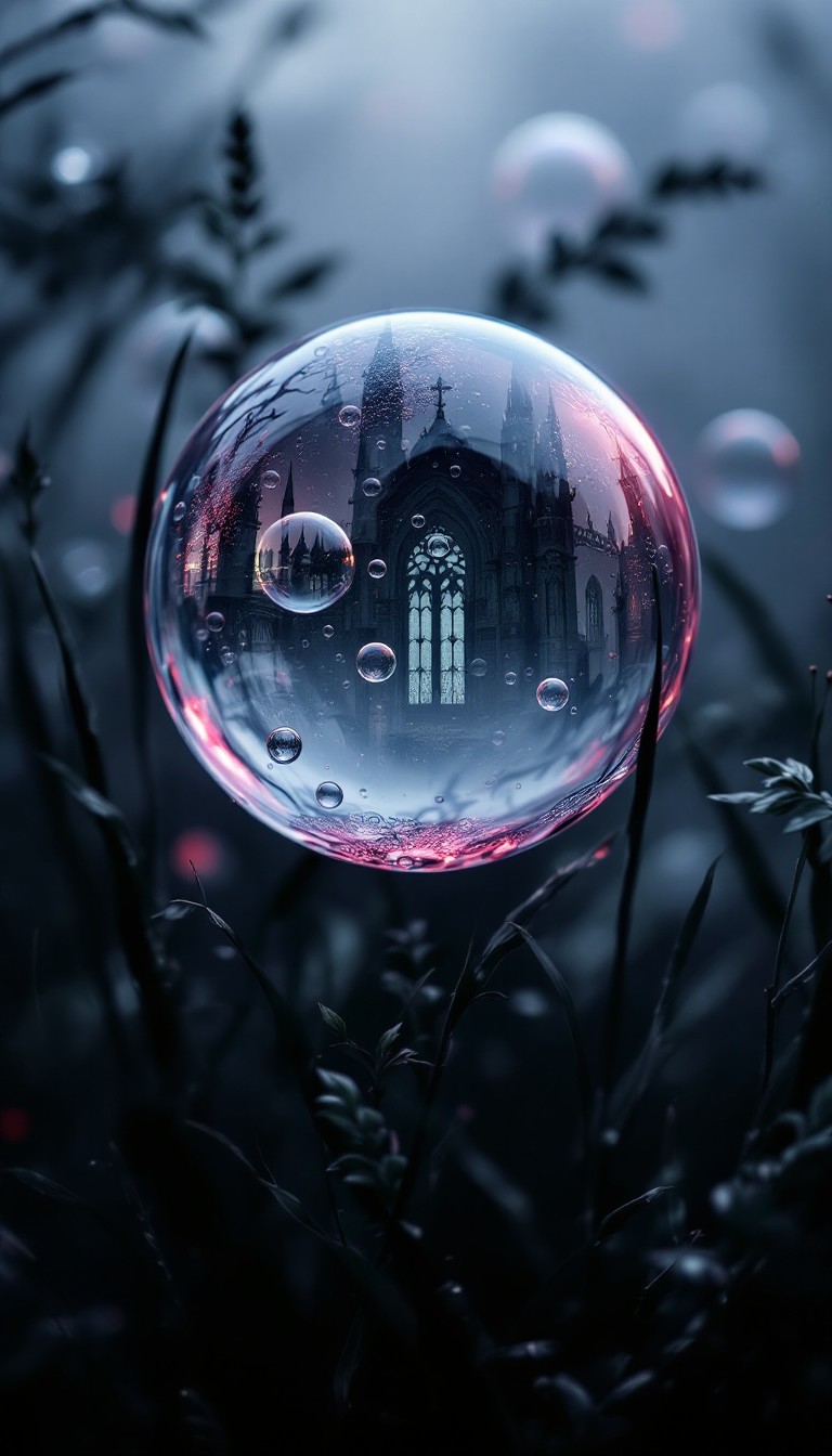 Free Gothic Bubble Mystery Image - Gothic, Bubble, Reflection ...