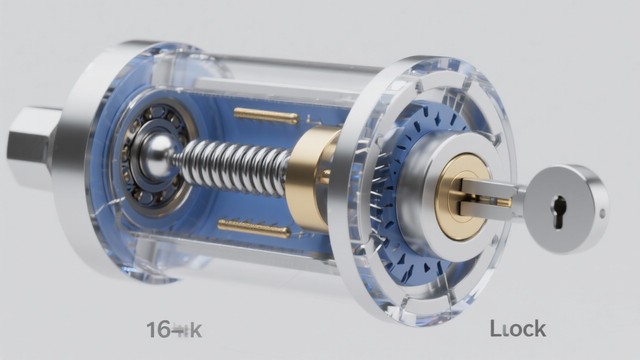 Free Precision Lock Mechanism Photo - Mechanism, Lock, Engineering ...