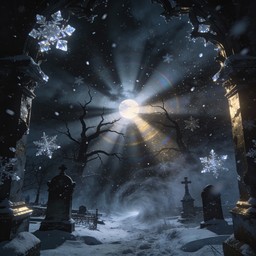 Free Gothic Winter Sunburst Image - Gothic, Winter, Landscape ...
