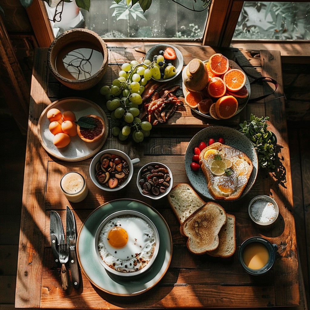 Free Gourmet Breakfast Spread Image - Breakfast, Gourmet, Freshness ...