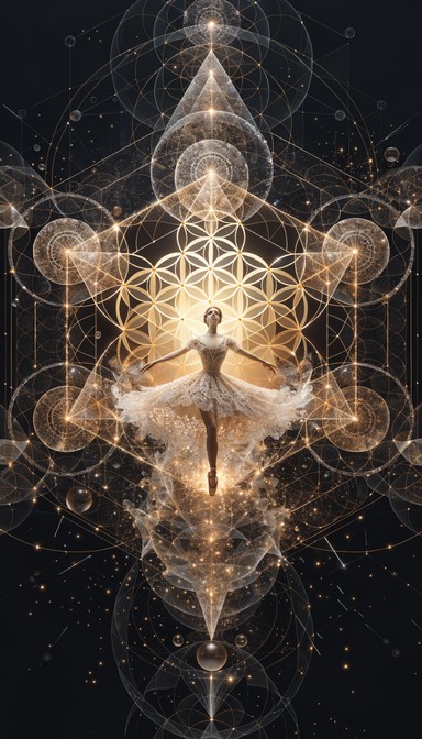 Free Sacred Geometry Ballerina Image - Ballerina, Dancer, Geometry ...