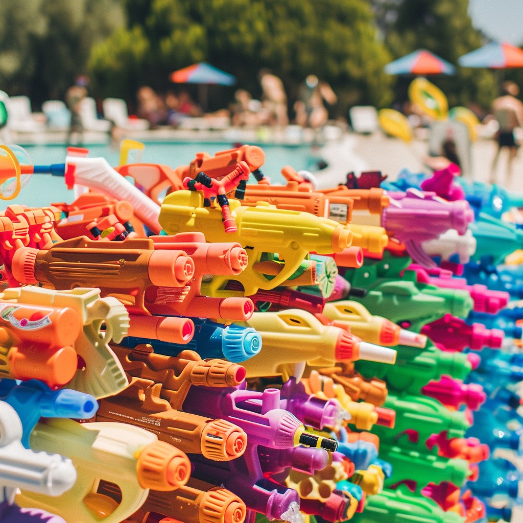 Free Colorful Water Guns Image - Colorful, Summer, Toys | Download at ...