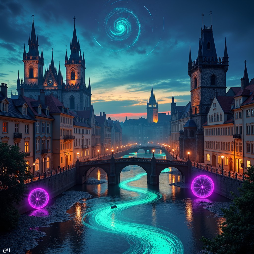 Free Magical Prague Dreamscape Image - Prague, Magical, Fantasy ...