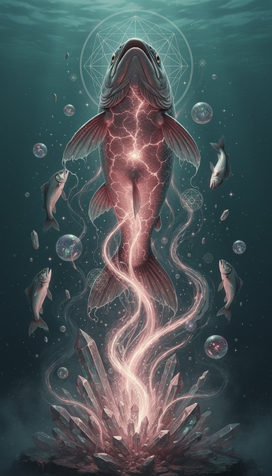 Transcending Floating Free Transcendent Salmon Transformation Image - Salmon, Transformation ...
