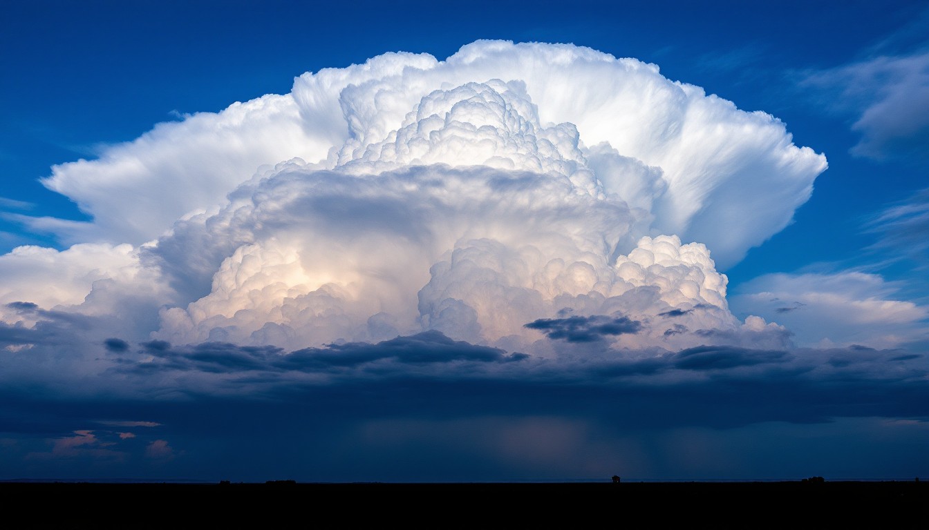 Free Towering Storm Cloud Image - Storm, Thunderhead, Cumulonimbus ...