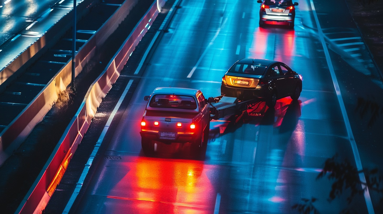 Download Nighttime Highway Ride Image - Night, Highway, Cars | StockCake