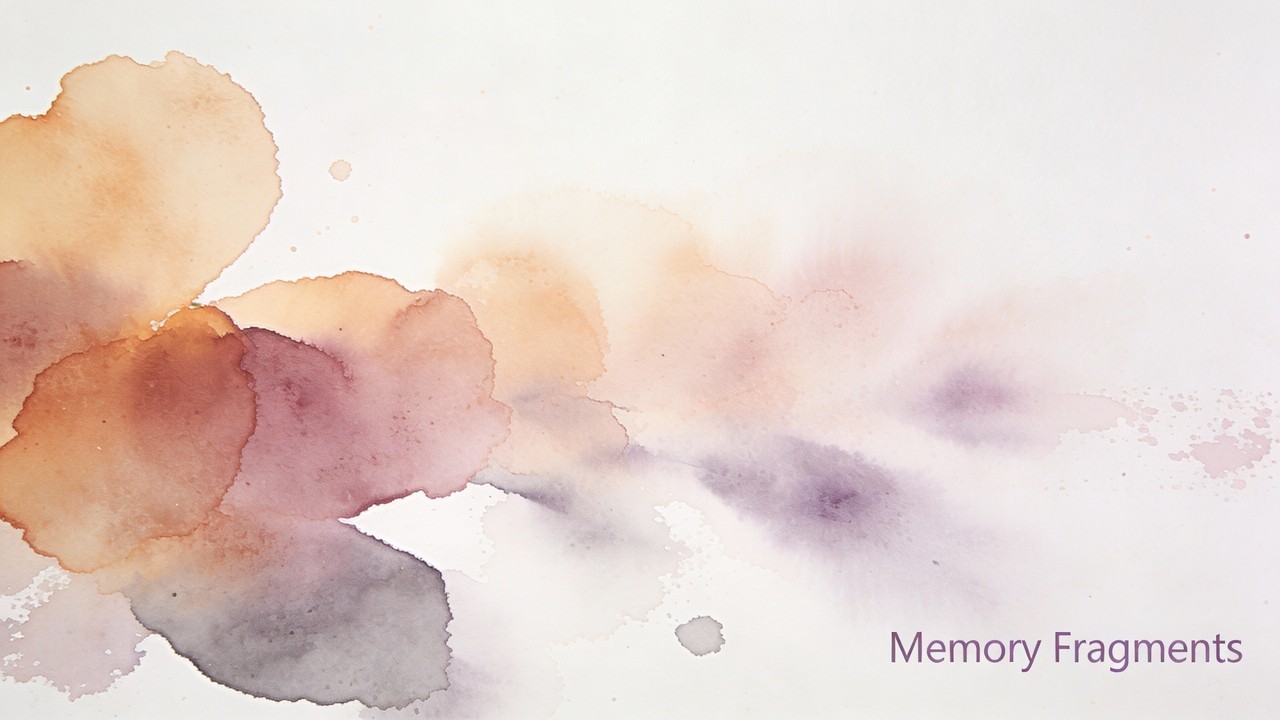 Free Fading Memory Fragments Image - Watercolor, Abstract, Minimalist ...