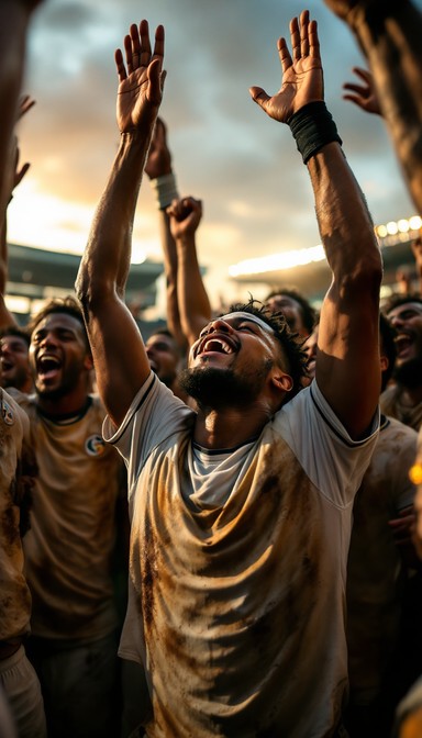 Free Victory Hands Raised Image - Victory, Celebration, Triumph ...