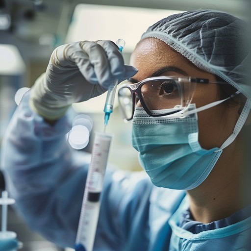 Free Focused laboratory work Image | Download at StockCake