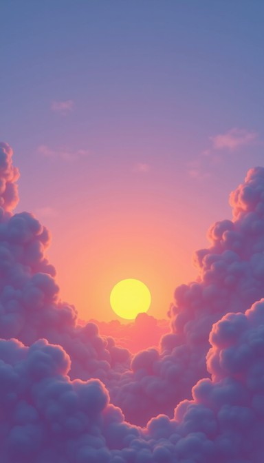 Free Dreamy Sunset Clouds Image - Sunset, Clouds, Golden | Download at ...
