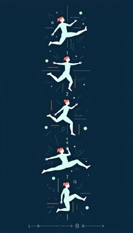Jump Line Motion Download Dynamic Jump Analysis Image - Jumping, Minimalist, Sequence ...