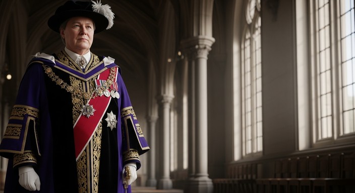 Royal Gcvo Robe Free Official Ceremonial Portrait Image - Portrait, Ceremonial ...
