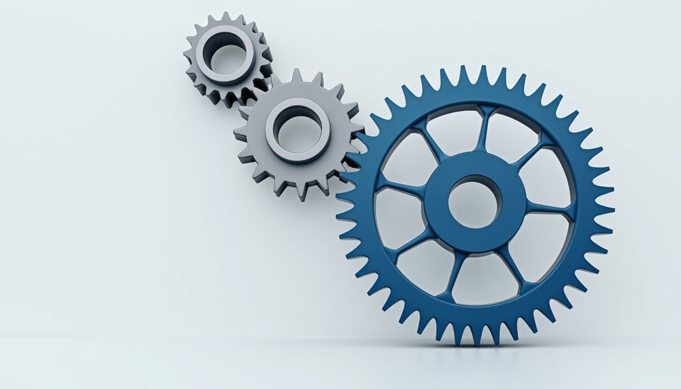 Free Interlocking Precision Gears Image - Gears, Mechanical ...
