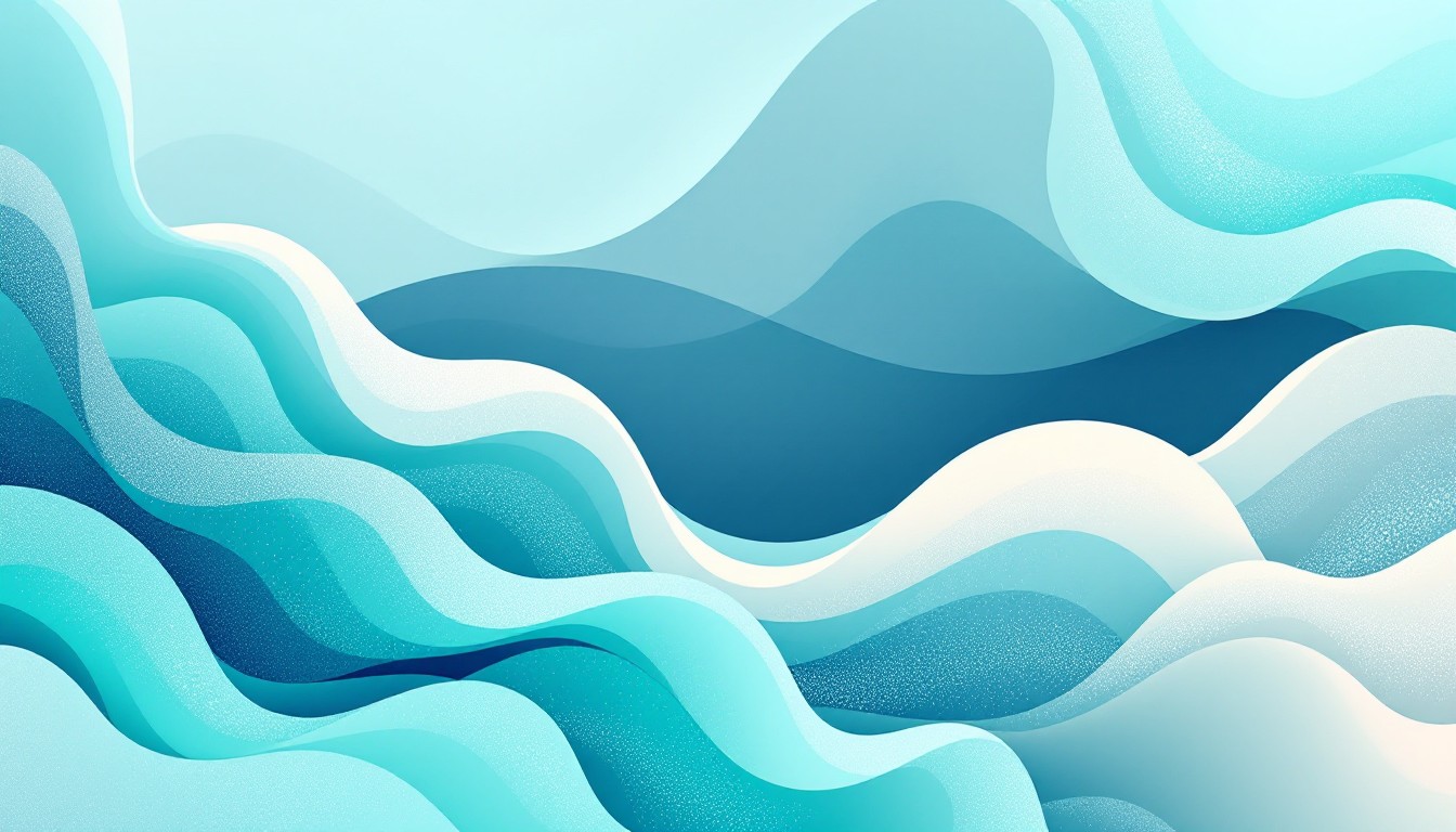 Turquoise Solid Color Wave Design Free Turquoise Flowing Waves Image - Turquoise, Abstract, Waves ...