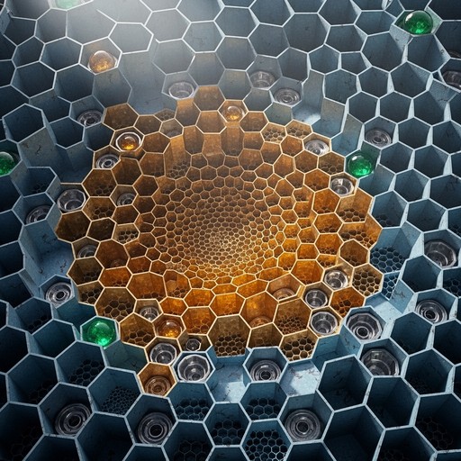 Hexagonal Network Texture Free Hexagonal Network Fusion Image - Hexagonal, Network, Abstract ...