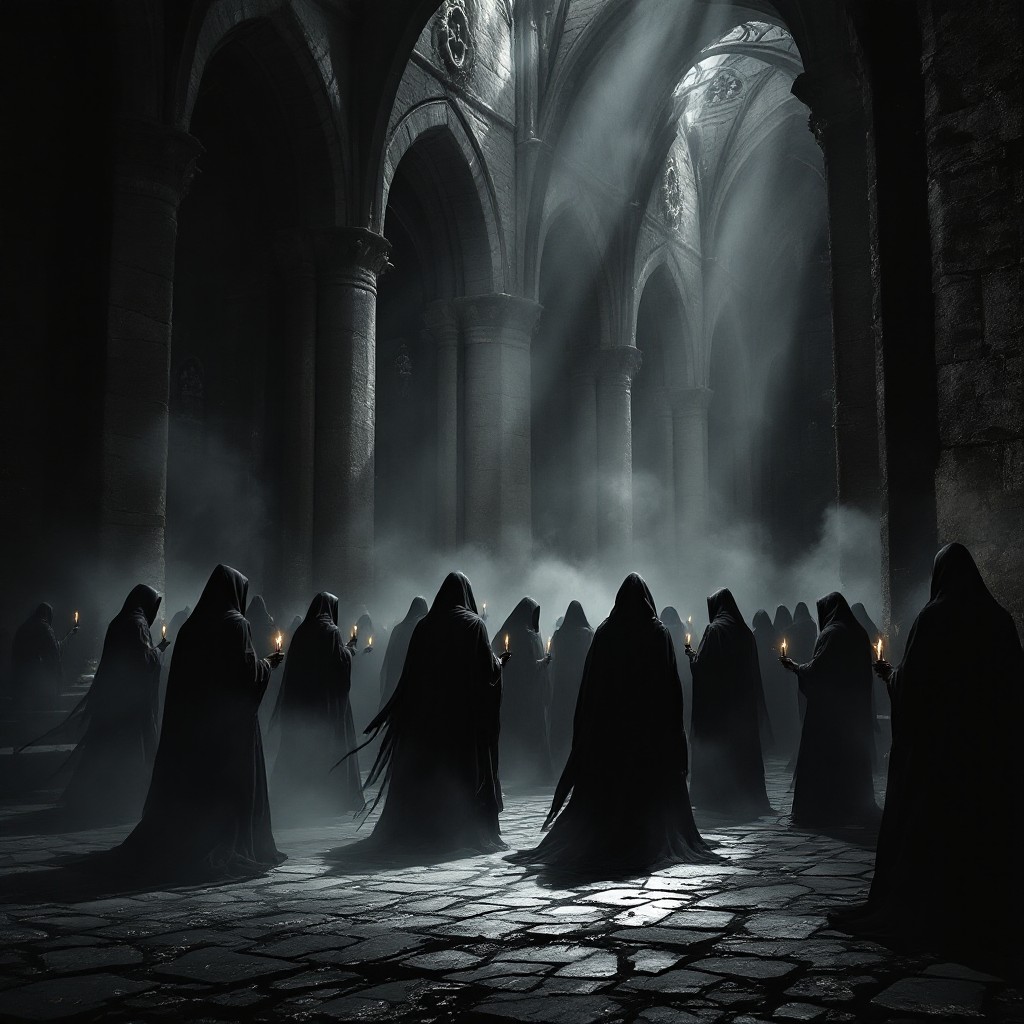 Free Monastery's Dark Ceremony Image - Gothic, Monastery, Ritual ...