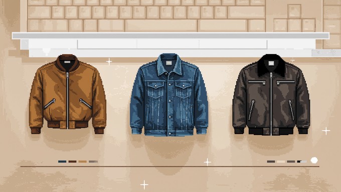 Free Pixel Fashion Showcase Image - Pixel, Fashion, Jackets | Download ...