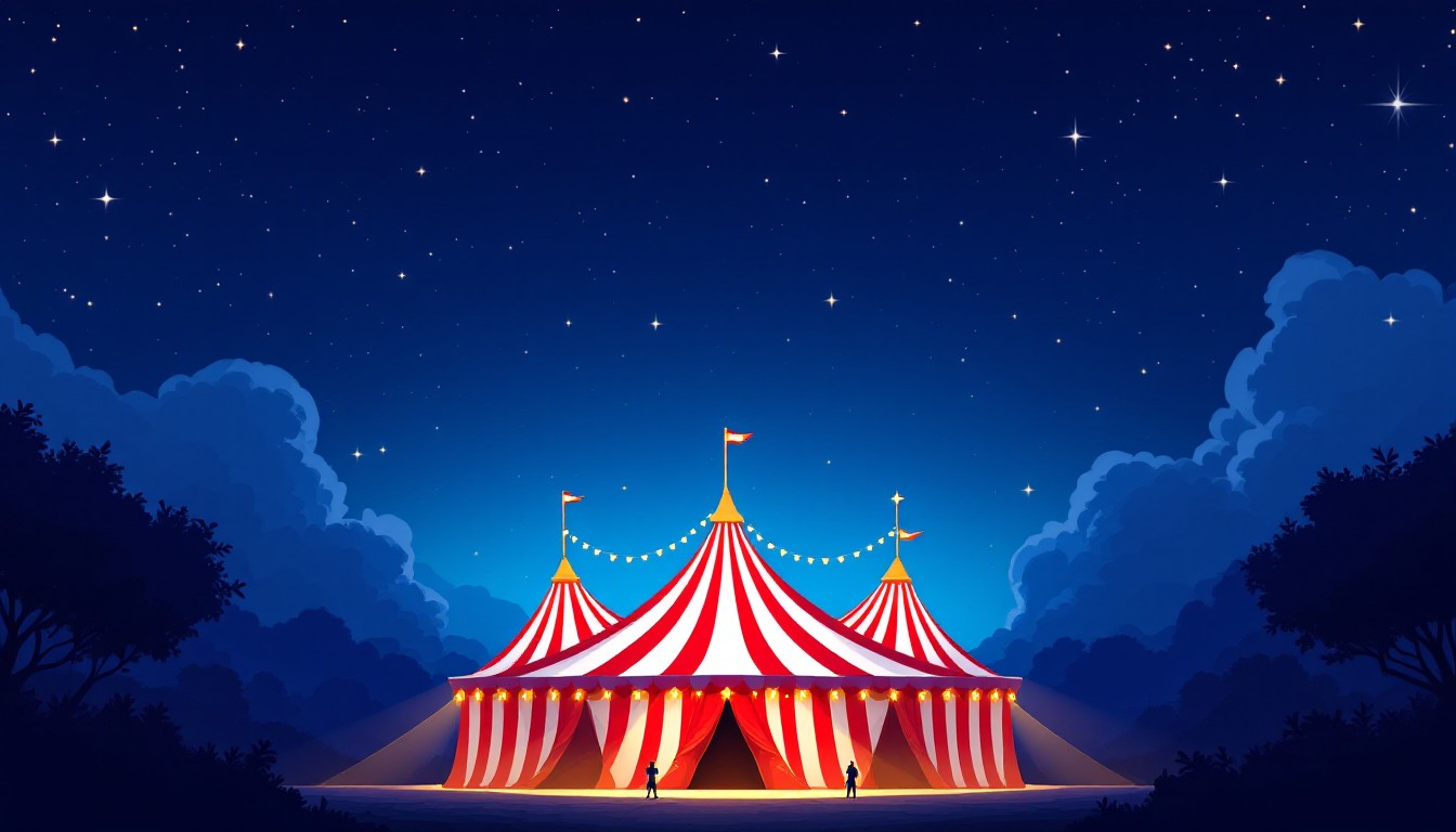 Free Magical Circus Night Image - Circus, Tent, Night | Download at ...