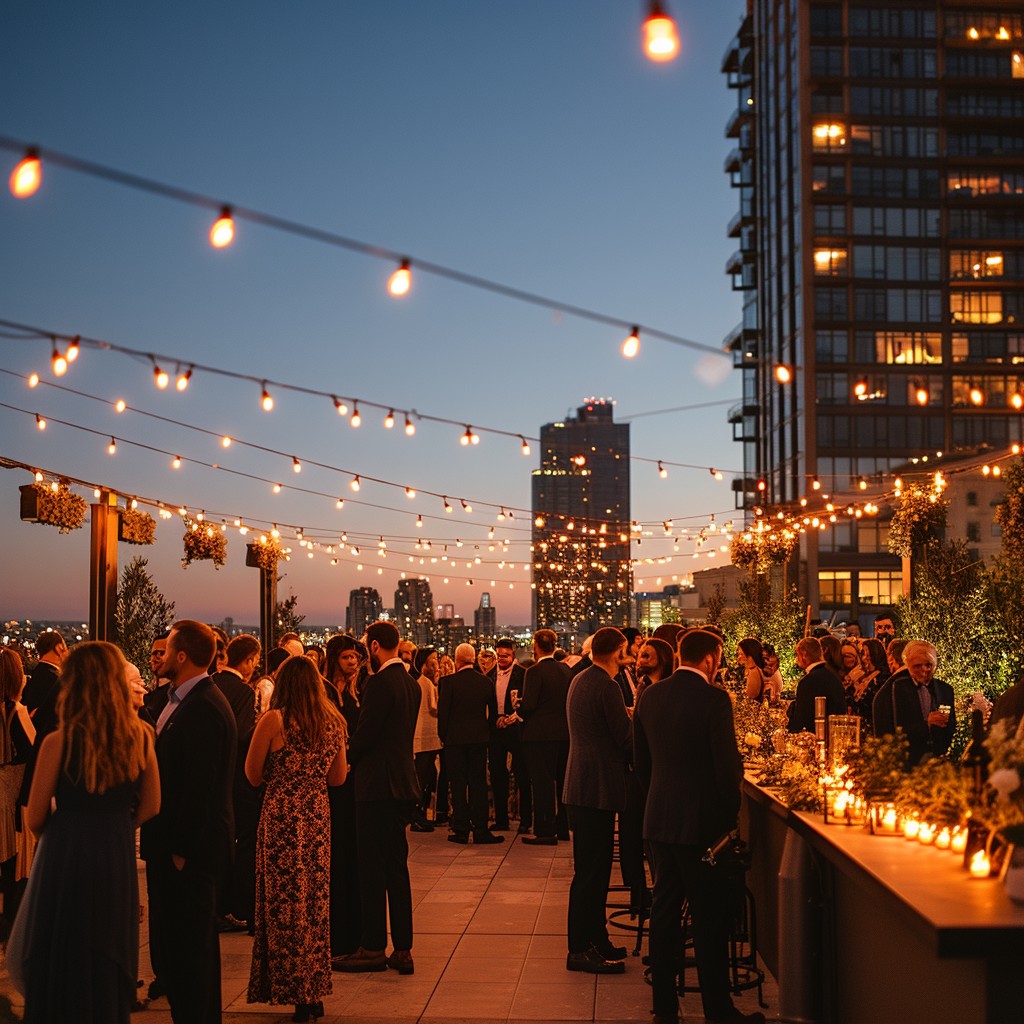 Free Evening Rooftop Party Image - Event, Rooftop, Party | Download at ...