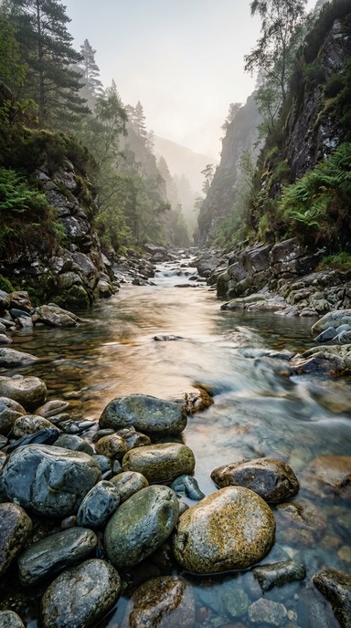 Peaceful Spring And Rocks Free Peaceful River Stones Image - River, Stones, Water | Download at ...