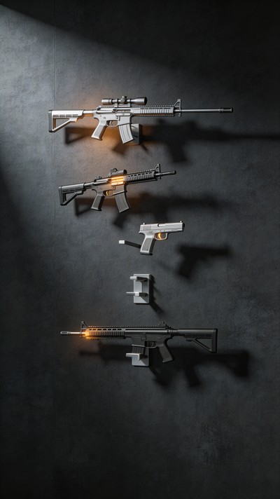 Download Arsenal in Suspension Image - Arsenal, Weapons, Firearms ...