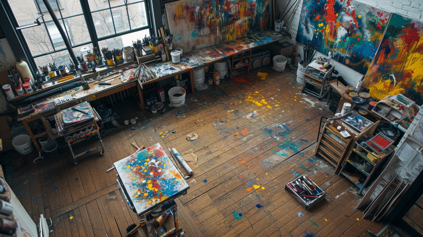 Free Artist's Creative Space Image - Art, Creativity, Studio | Download ...