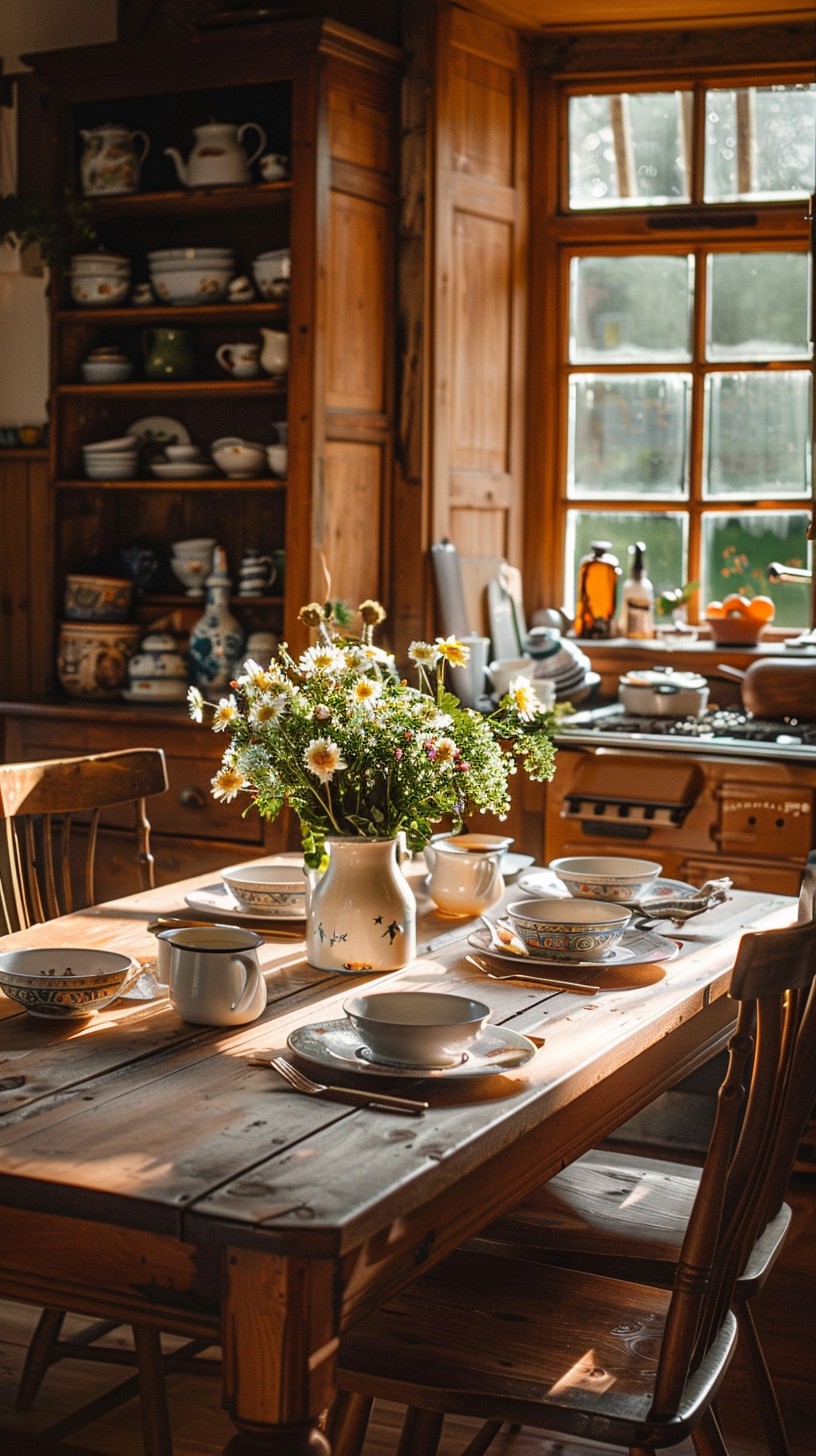 Free Cozy Breakfast Setup Image - Kitchen, Breakfast, Rustic | Download ...