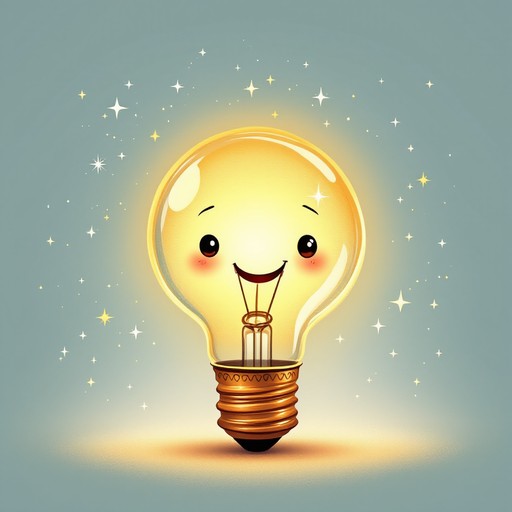Free Bright Bulb Buddy Image - Lightbulb, Whimsical, Illustration ...