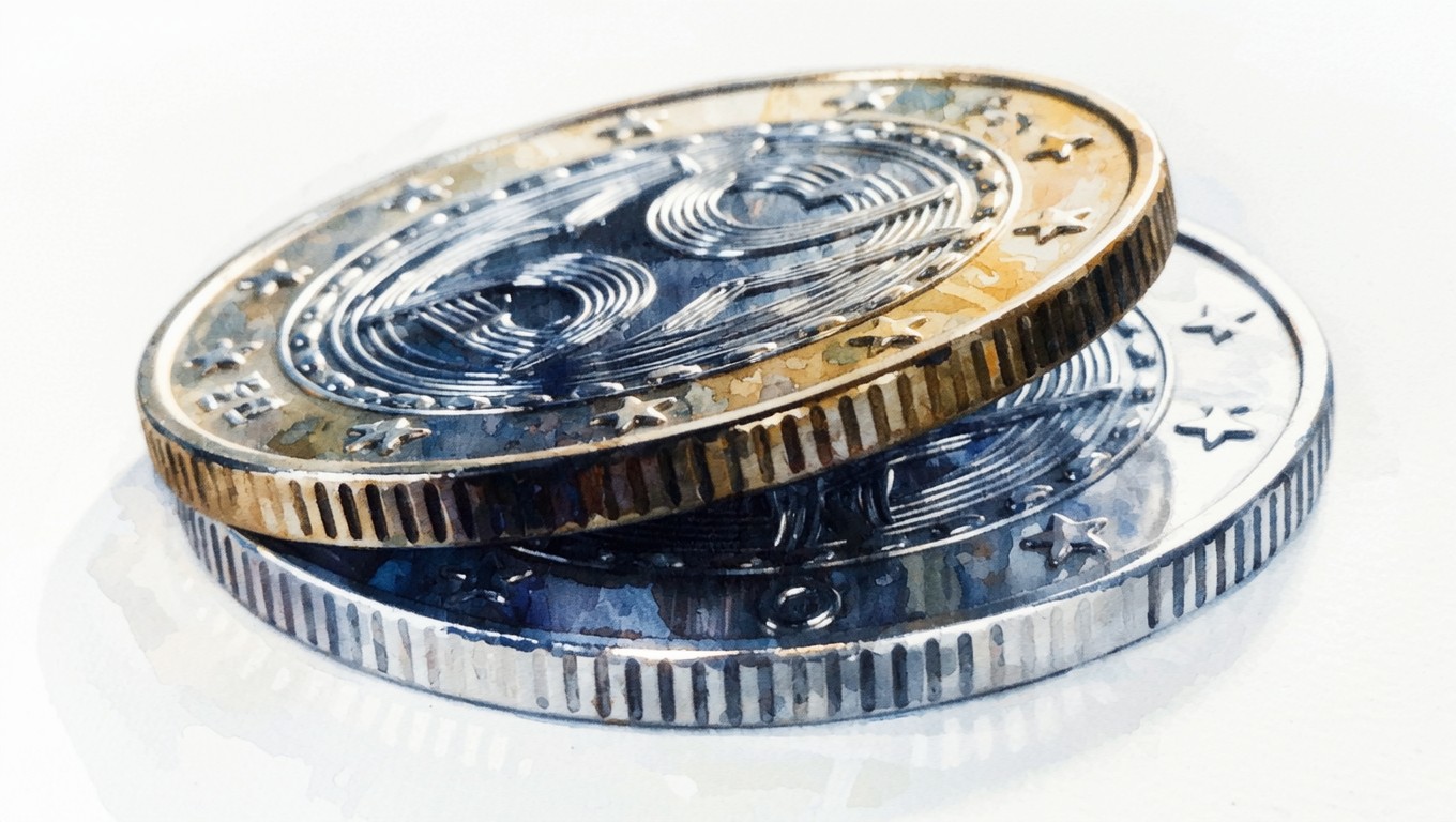 Free Spinning Coin Choice Image - Coin, Spinning, Watercolor | Download ...