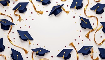 Free Graduation Celebration Border Image - Graduation, Academic ...