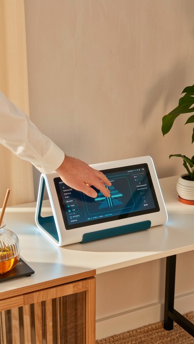 Free Interactive Touchscreen Interface Image - Technology, Futuristic ...