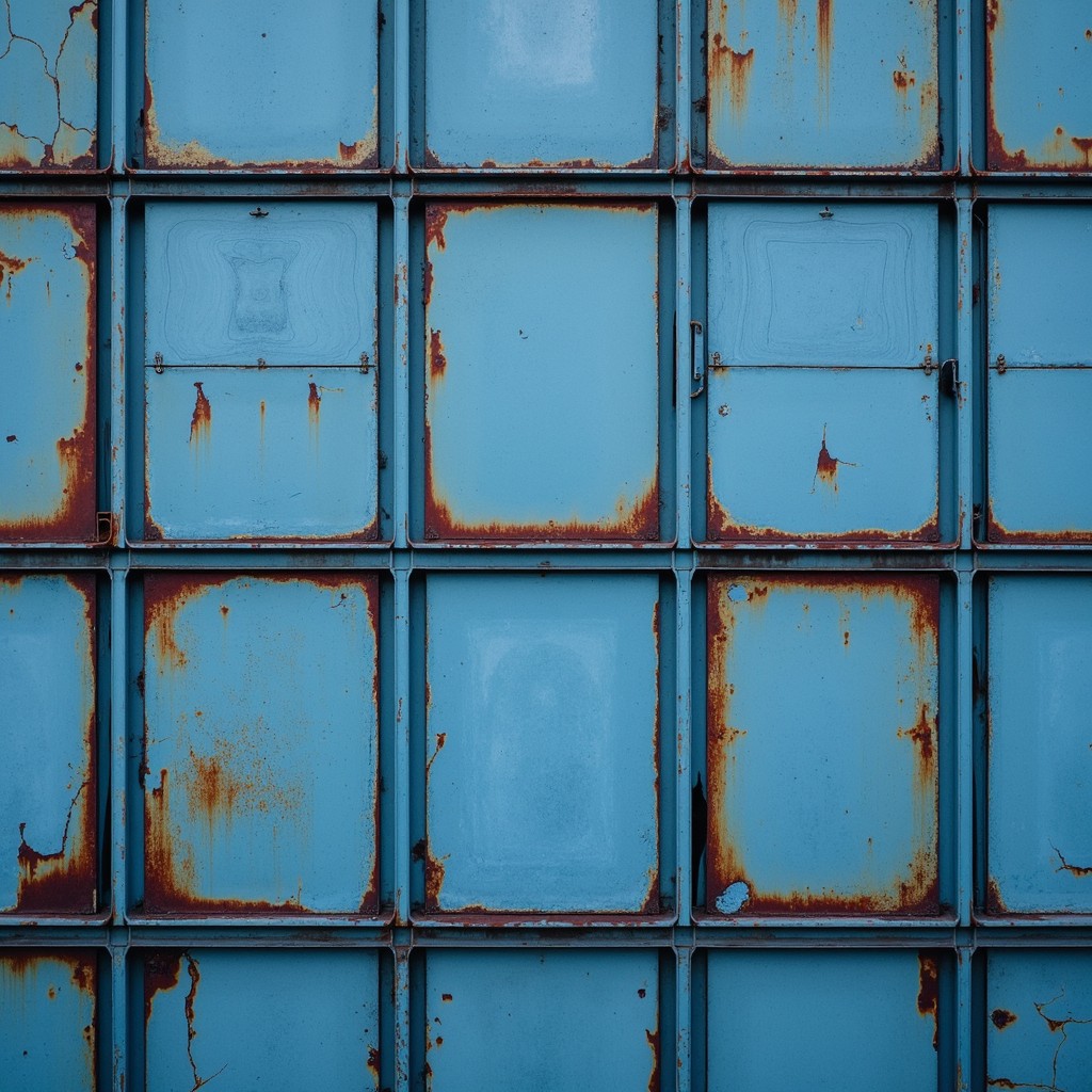 Free Rusty Blue Grid Image - Industrial, Blue, Rust | Download at StockCake