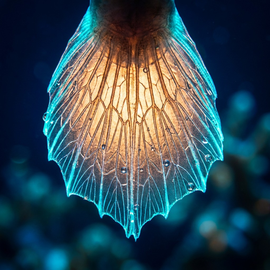 Translucent Aetherfin Free Bioluminescent Ocean Beauty Image - Bioluminescent, Translucent ...