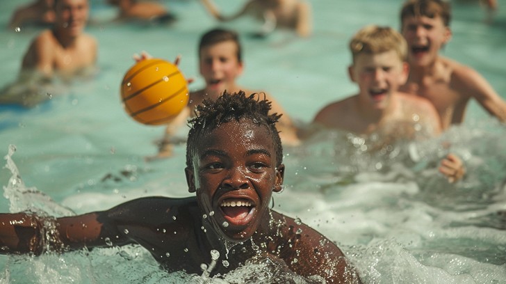 Free Joyful Pool Game Image - Pool, Summer, Fun | Download at StockCake